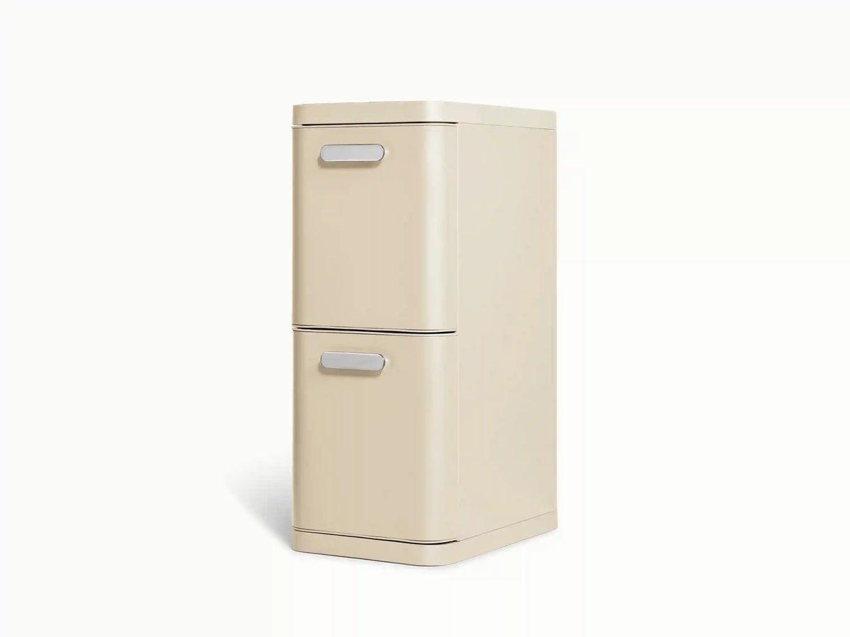 45L 2-Drawer Recycling Bin