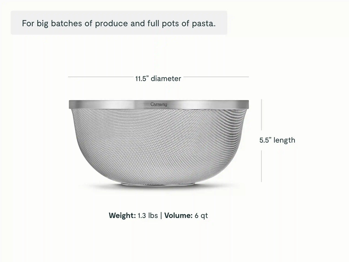 Large Stainless Steel Strainer